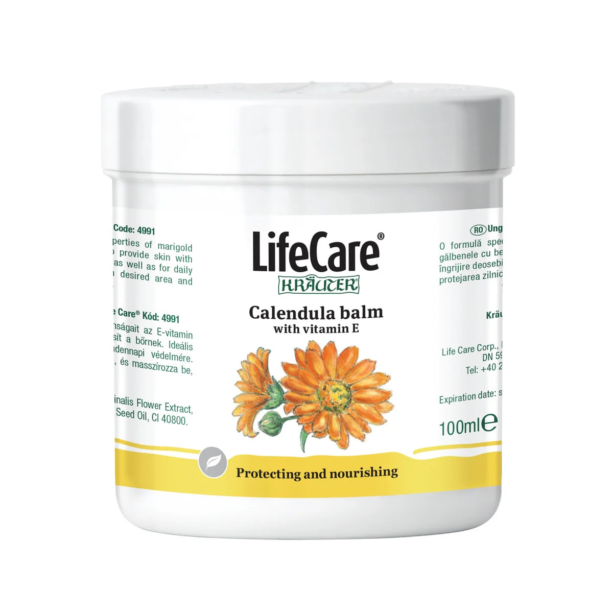 Ringelblumen- und Vitamin-E-Salbe, 100 ml, Life Care®