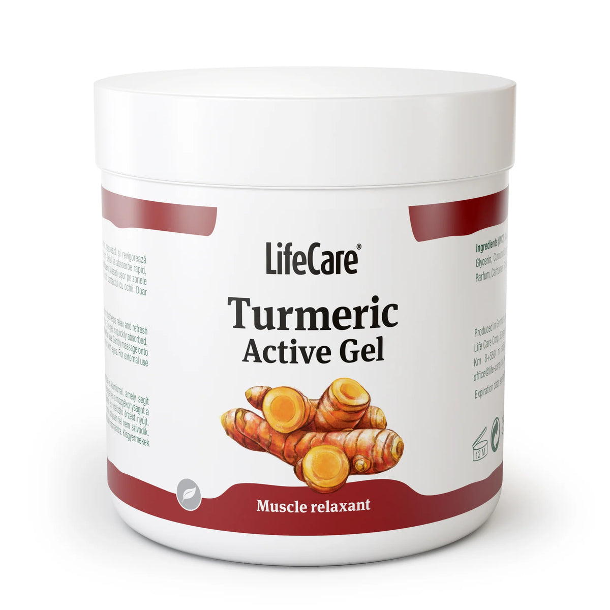 Aktiv-Gel mit rotem Kurkuma, 250 ml,Life Care®